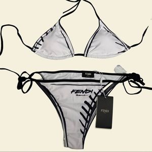 Black and White” cartoon looking Bikini